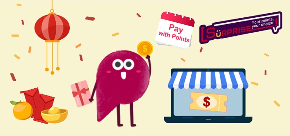 Offset spending with Points and Merchant eVoucher redemption