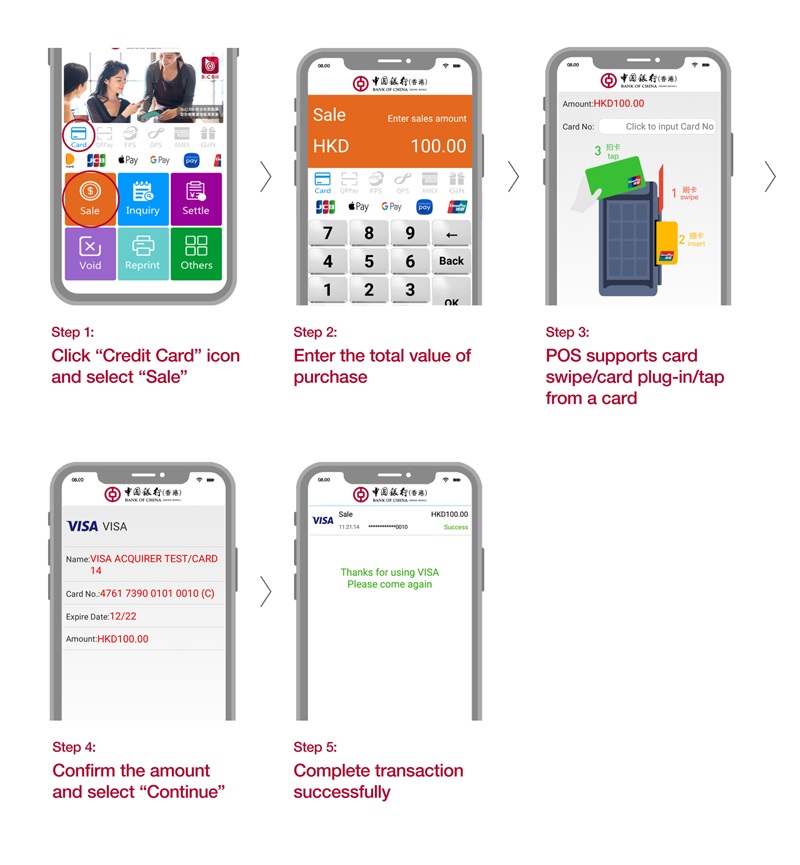 BoC Bill Integrated Billing Service Credit Card Bank of China (Hong
