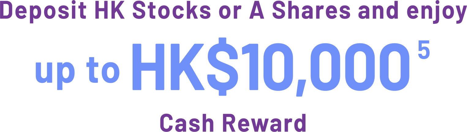 Deposit HK Stocks or A Shares and enjoy up to HK$15,000 BOC Credit Card Free Spending Credit
