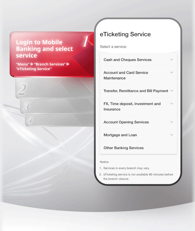 Get an eTicket in few simple steps