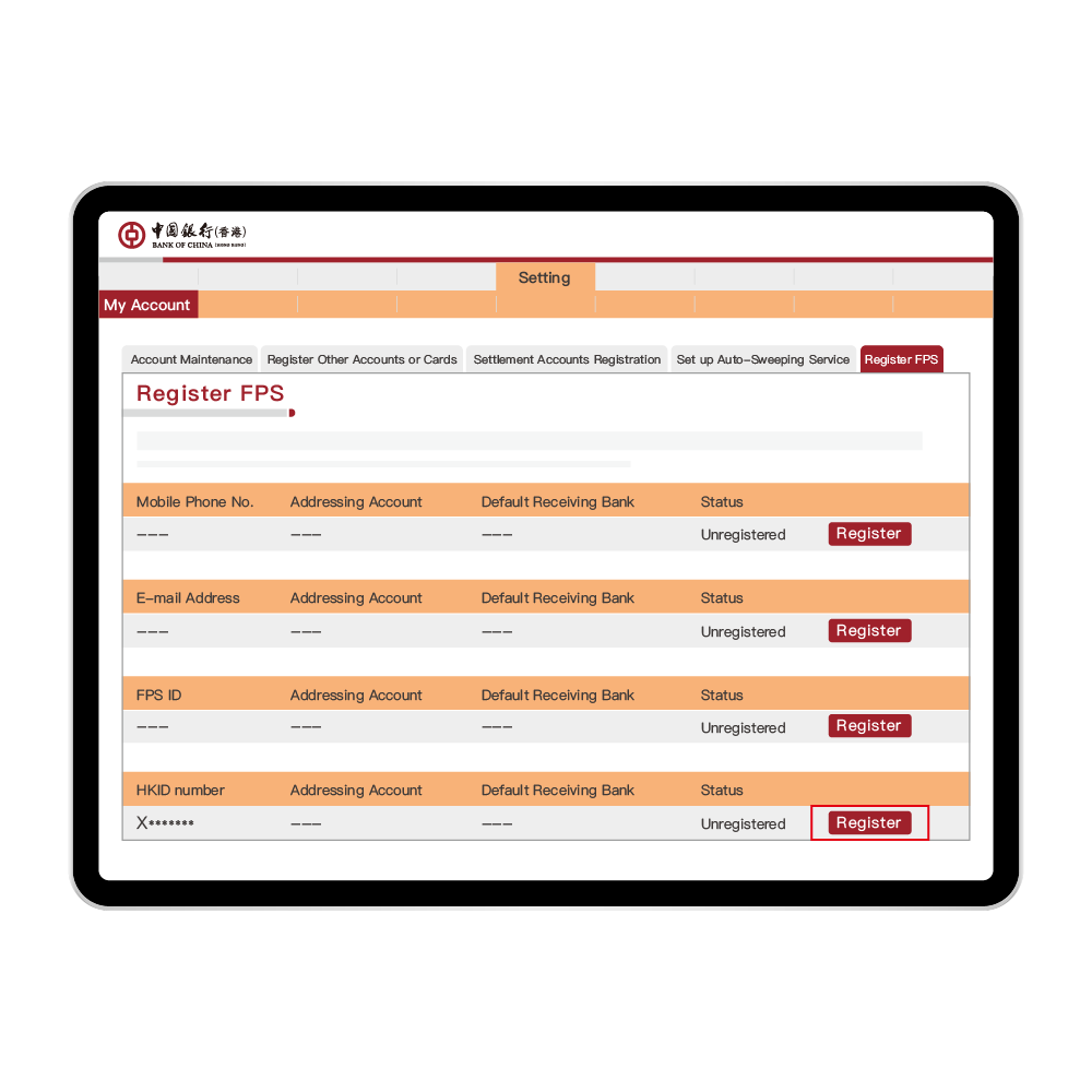 desktop FPS Register with HKID step 1