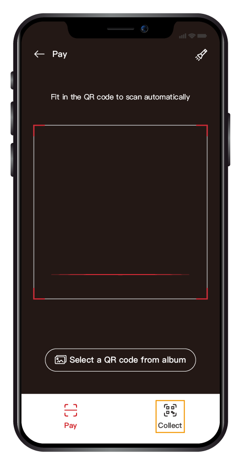 QR Code Collect step 2