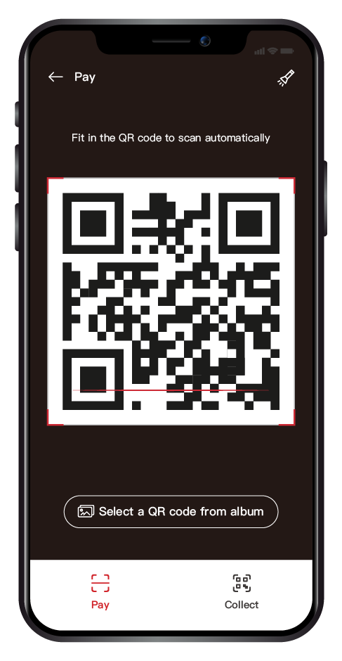 QR Code Transfer step 2