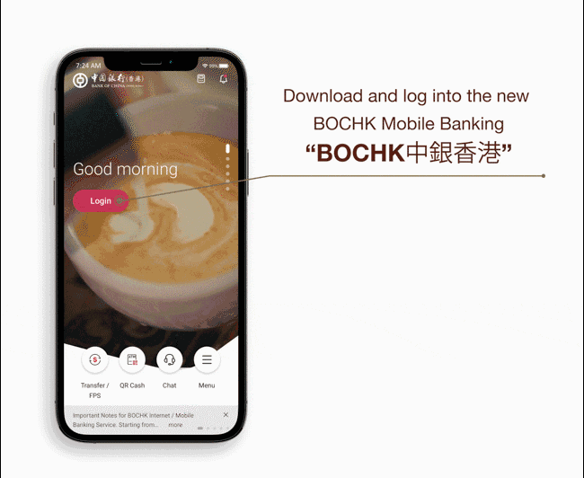 Experience RM Chat now on the new BOCHK Mobile Banking